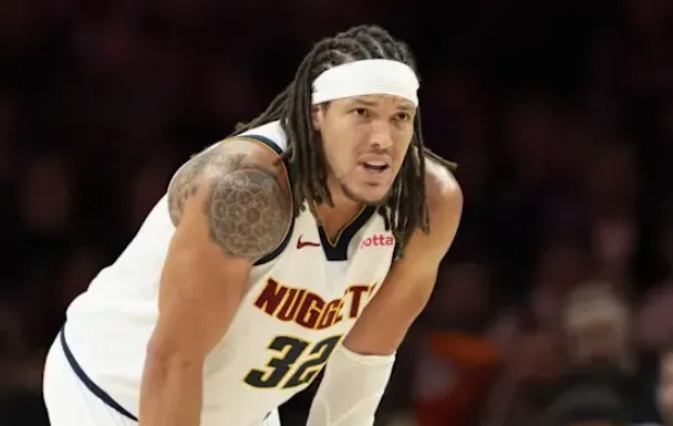 乐鱼游戏-掘金官方：阿龙-戈登遭遇右腿筋拉伤，本场比赛不会回归